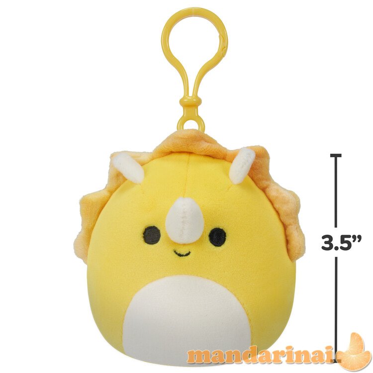 SQUISHMALLOWS Prisegamas pliušinis žaislas, 8 cm, W19