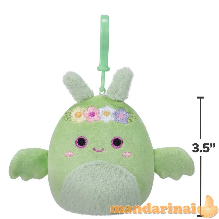 SQUISHMALLOWS Prisegamas pliušinis žaislas, 8 cm, W19