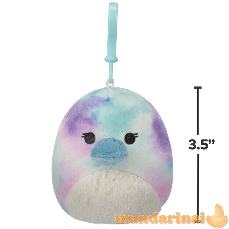 SQUISHMALLOWS Prisegamas pliušinis žaislas, 8 cm, W19