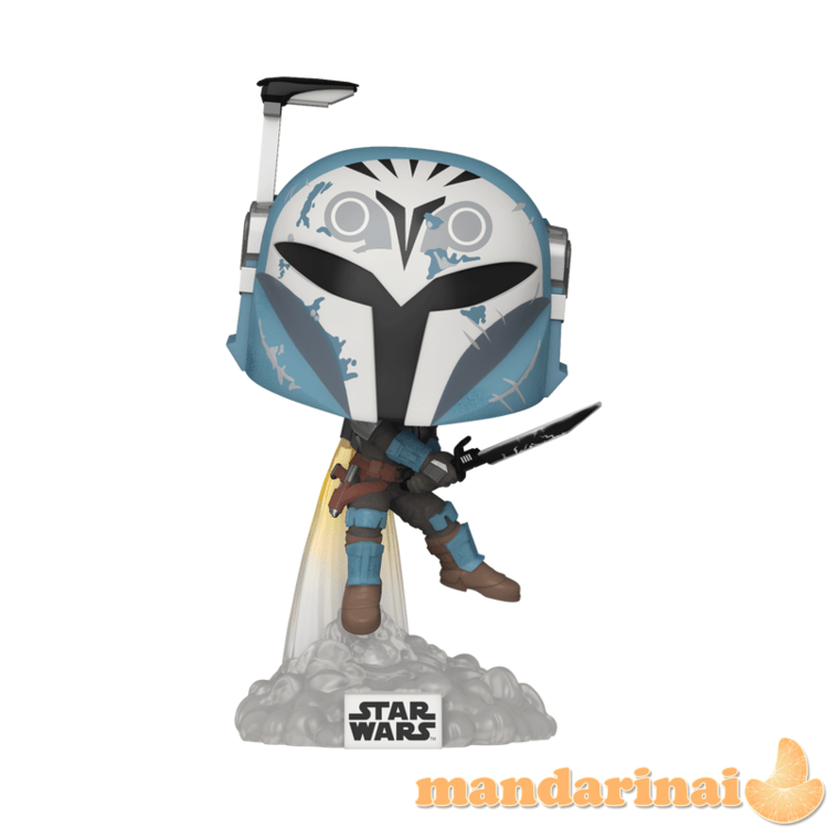 FUNKO POP! Vinilinė figūrėlė: The Mandalorian - Bo-Katan w/Darksaber​ and Jet Pack