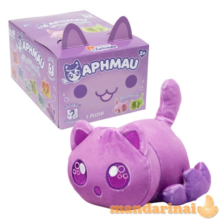 APHMAU MeeMeow Paslaptingas pliušinis kačiukas, 15 cm