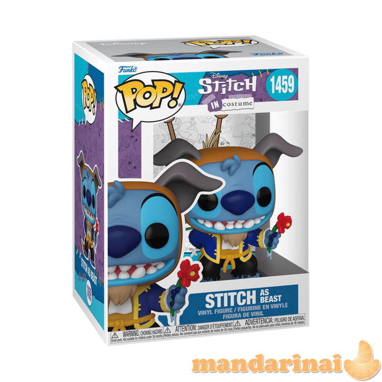 FUNKO POP! Vinilinė figūrėlė: Stitch (Beast Costume)