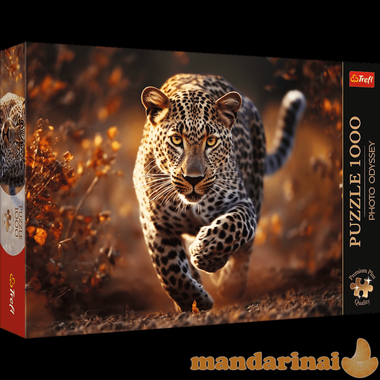 TREFL PREMIUM PLUS 1000 det. dėlionė „Leopardas“