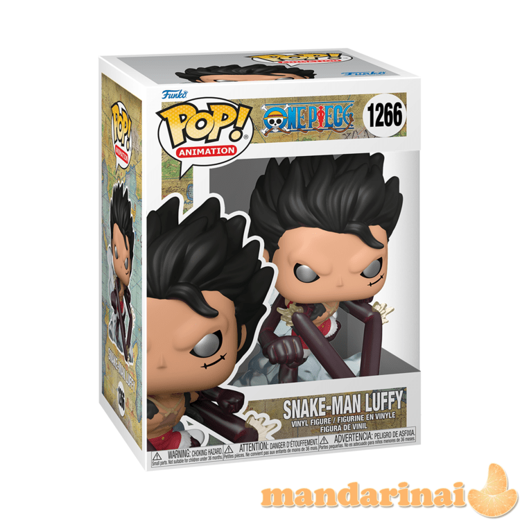 FUNKO POP! Vinilinė figūrėlė: One Piece - Snake-Man Luffy, 13 cm