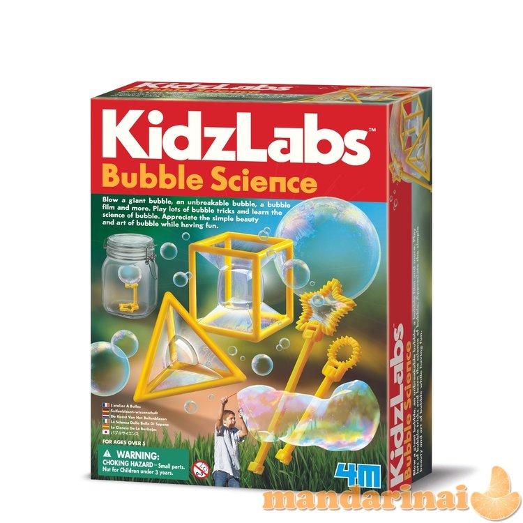 4M KidzLabs Rinkinys „Burbulų mokslas“