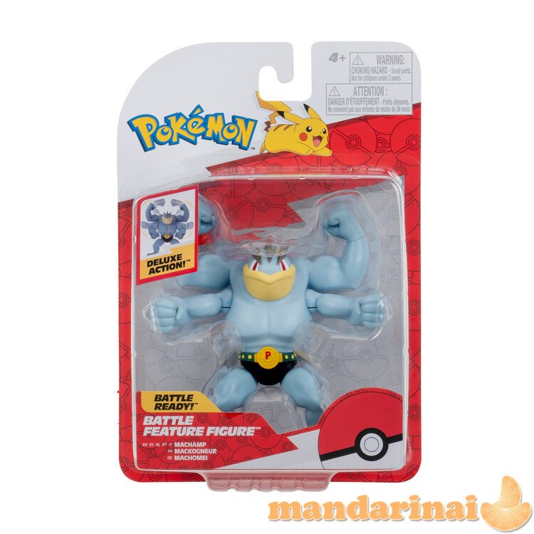 POKEMON W10 Veiksmo figūrėlė, 10 cm