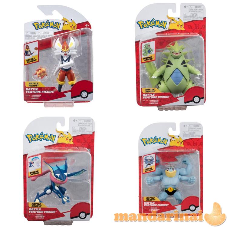 POKEMON W10 Veiksmo figūrėlė, 10 cm