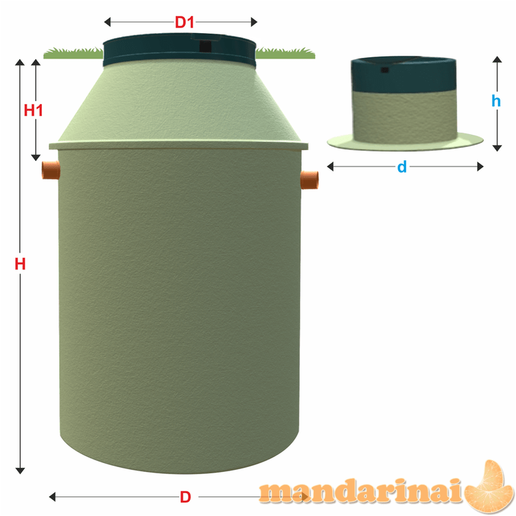 Įrenginys FEL-4lž 50cm įgil. (4 žm.)