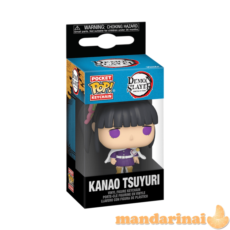 FUNKO POP! Raktų pakabutis: Demon Slayer - Kanao Tsuyuri, 10 cm