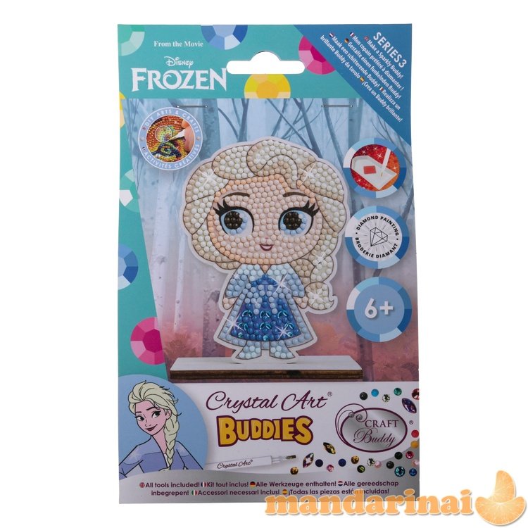 DISNEY FROZEN Piešimo deimantais rinkinys „Elsa“