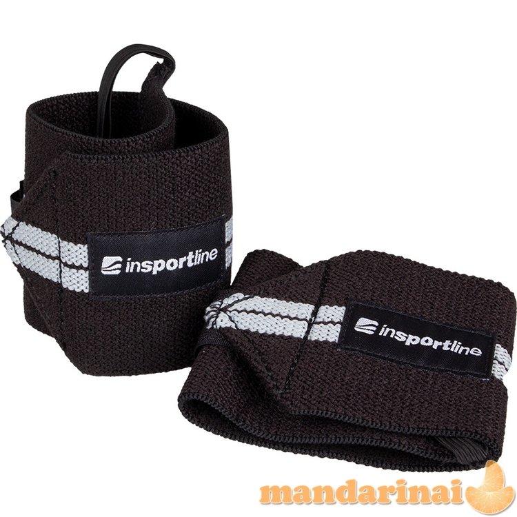 Elastiniai bintai riešams inSPORTline Wristwrap 30x8cm