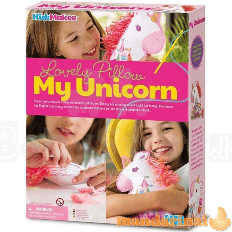 4M Pagalvių gaminimo rinkinys Unicorn