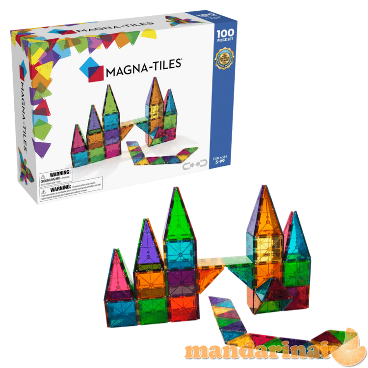 MAGNA-TILES Konstruktorius „Spalvos“, 100 det.