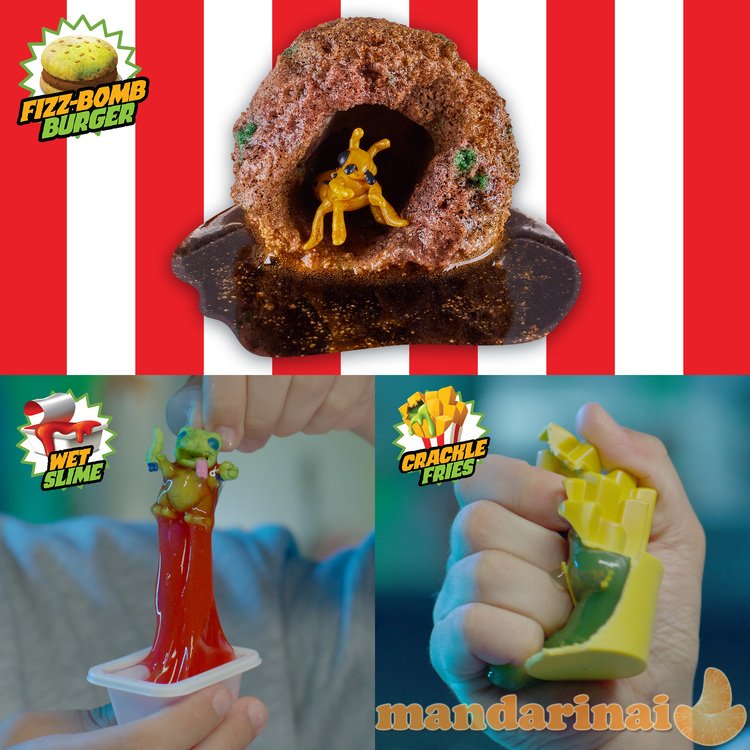 TERROR FRIED Rinkinys „Siaubingas mėsainis“