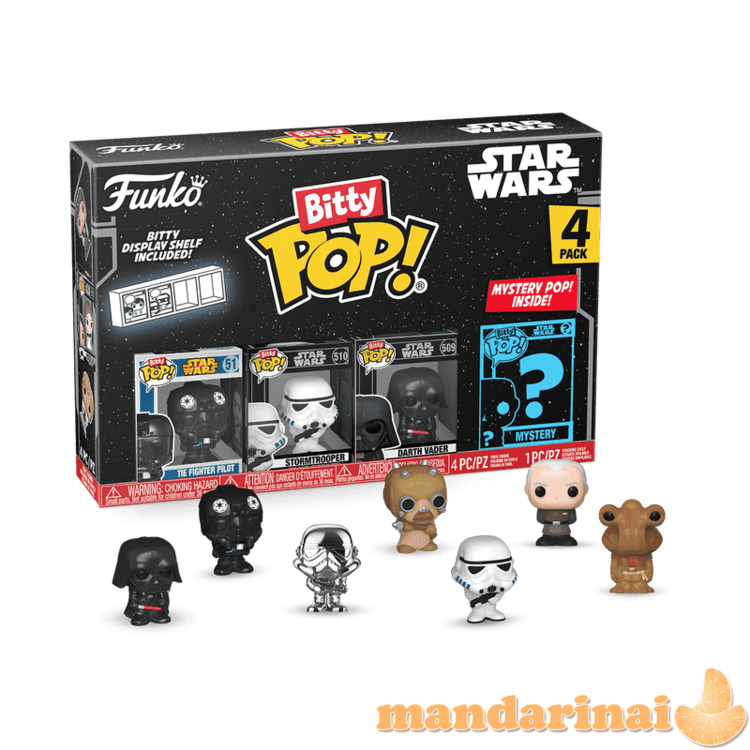 FUNKO Bitty POP! Figūrėlių rinkinys: Star Wars: A New Hope