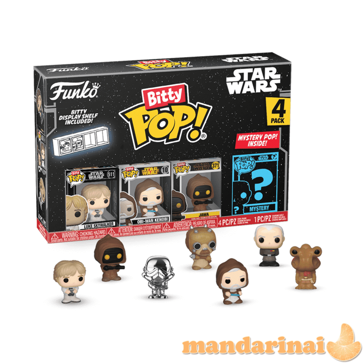 FUNKO Bitty POP! Figūrėlių rinkinys: Star Wars: A New Hope