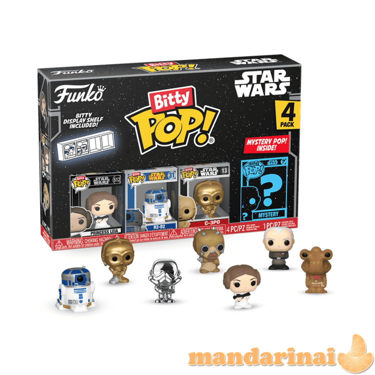 FUNKO Bitty POP! Figūrėlių rinkinys: Star Wars: A New Hope