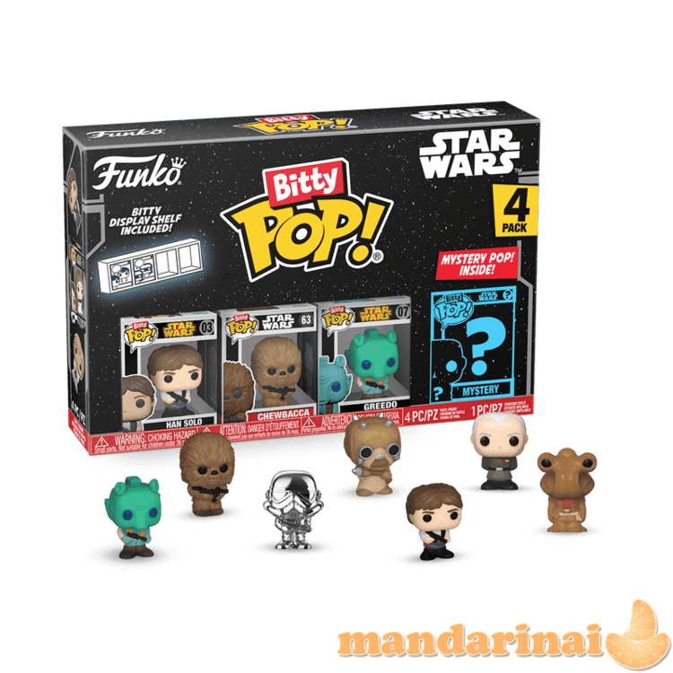 FUNKO Bitty POP! Figūrėlių rinkinys: Star Wars: A New Hope