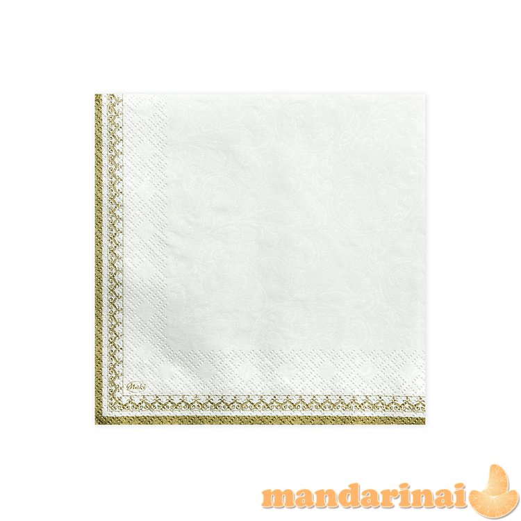 Napkins Chalice, white, 33 x 33 cm (1 pkt / 20 pc.)