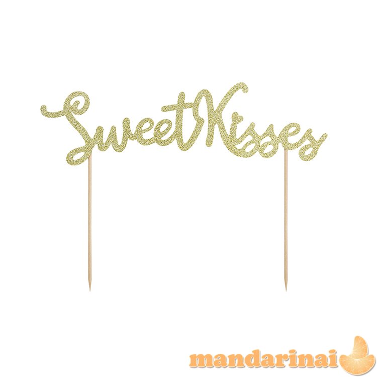 Cake topper Sweet Love - Sweet Kisses