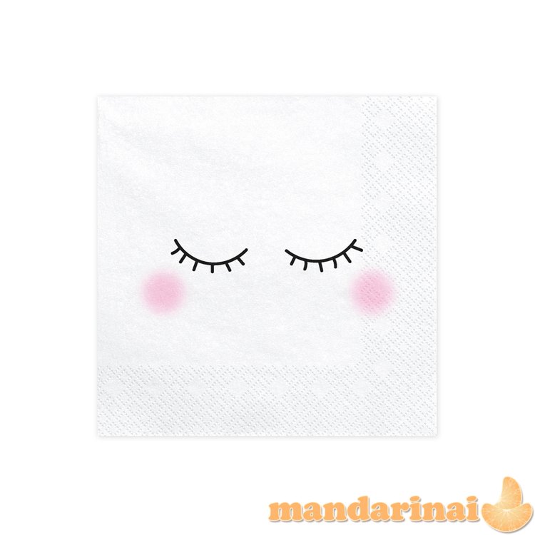 Napkins Face, 33x33cm (1 pkt / 20 pc.)