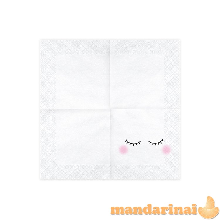 Napkins Face, 33x33cm (1 pkt / 20 pc.)