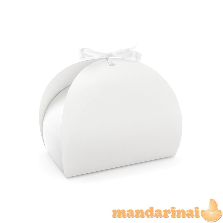 Cake box, white, 16,5x14x9,5cm (1 pkt / 10 pc.)