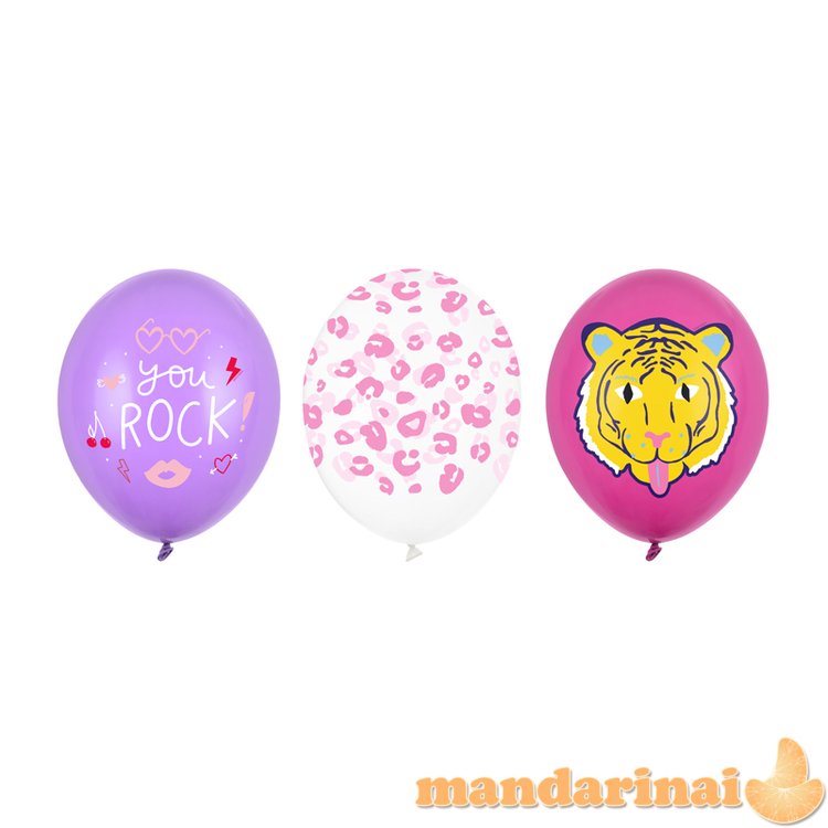 Balloons 30 cm, You Rock, mix (1 pkt / 50 pc.)