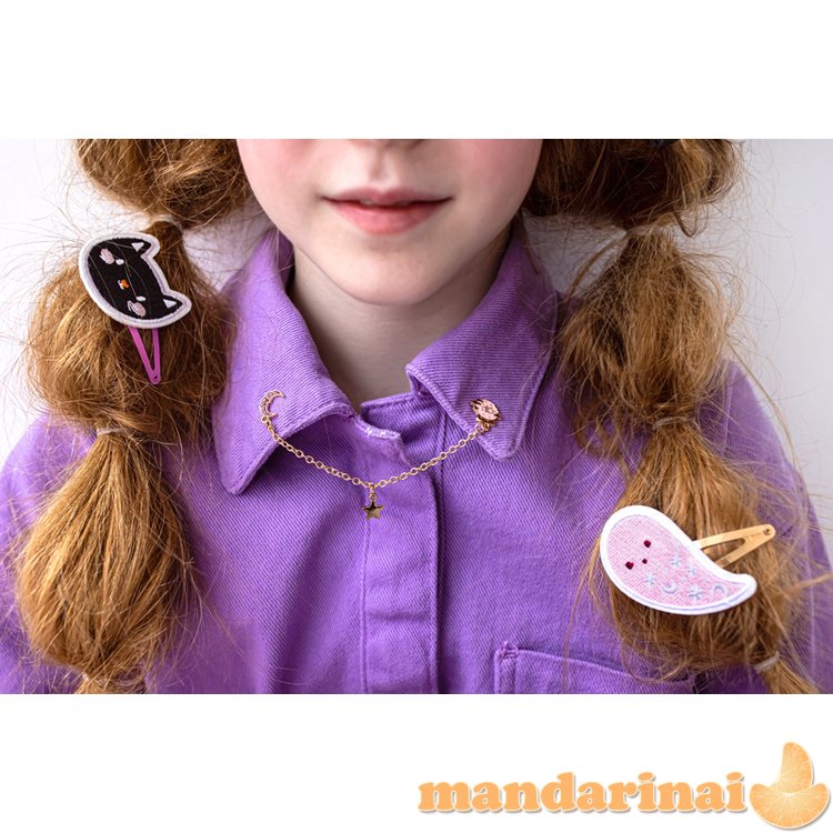 Hair clips Halloween, mix (1 pkt / 3 pc.)