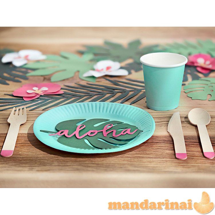 Place cards Aloha - Monstera (1 pkt / 6 pc.)