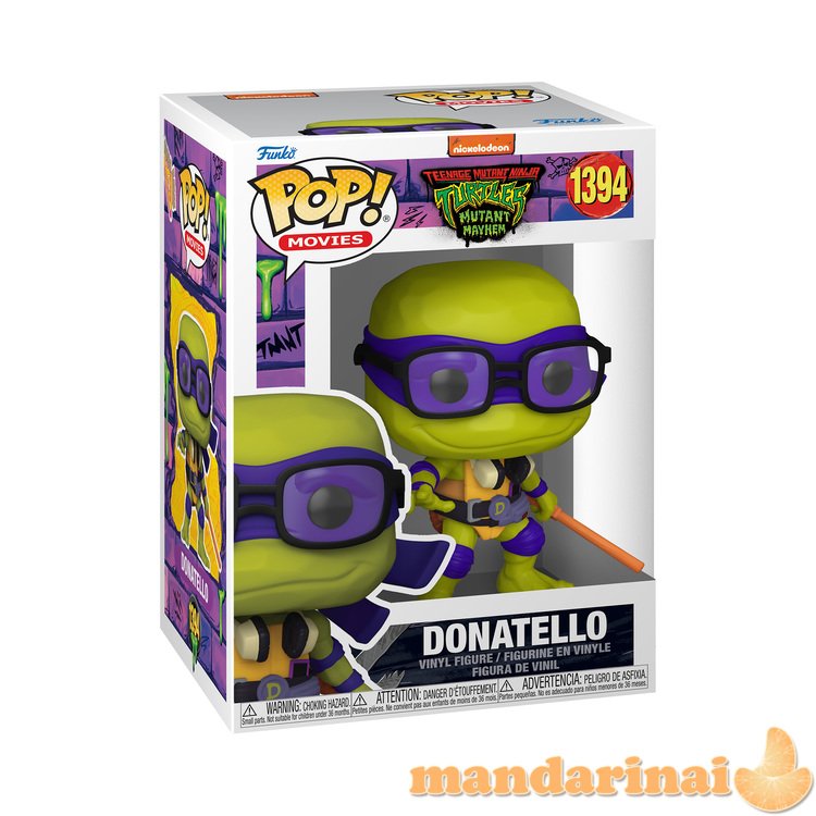 FUNKO POP! Vinilinė figūrėlė: Teenage Mutant Ninja Turtles - Donatello