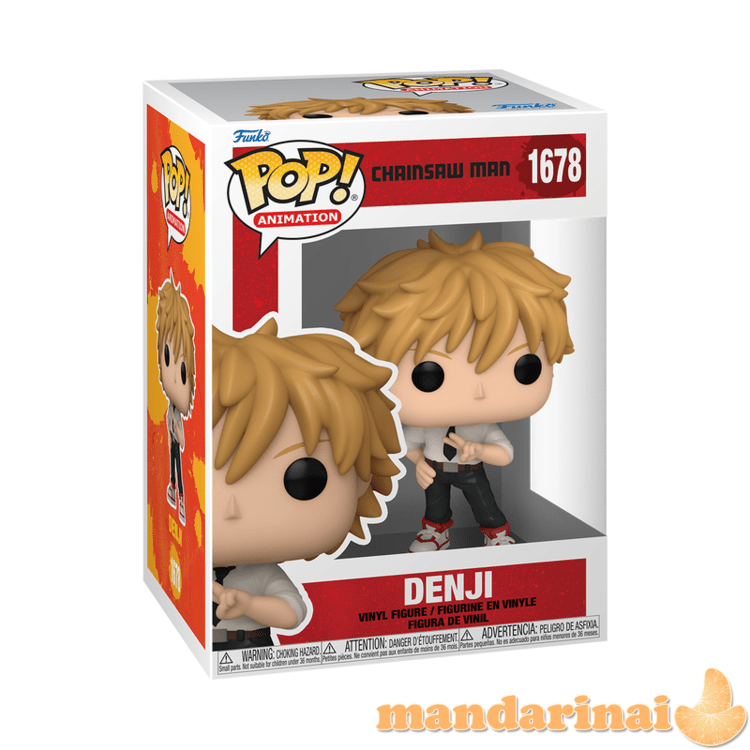 FUNKO POP! Vinilinė figūrėlė: Chainsaw Man - Denji