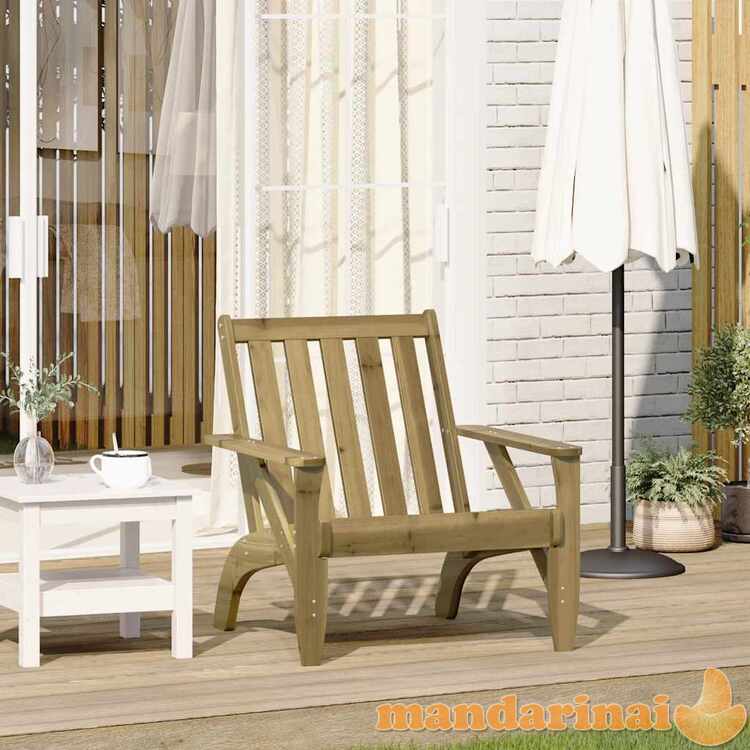 Garden adirondack kėdė 75x77x77 cm impregnuota pušis