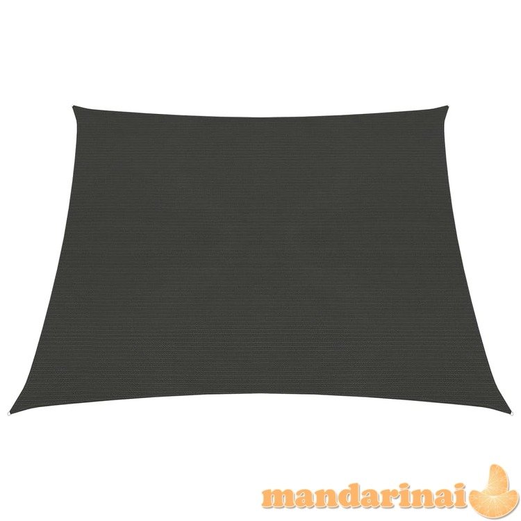 311104  sunshade sail 160 g/m² anthracite 3/4x3 m hdpe