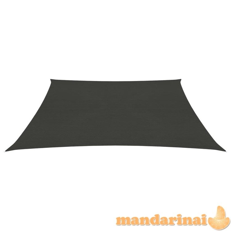 311104  sunshade sail 160 g/m² anthracite 3/4x3 m hdpe