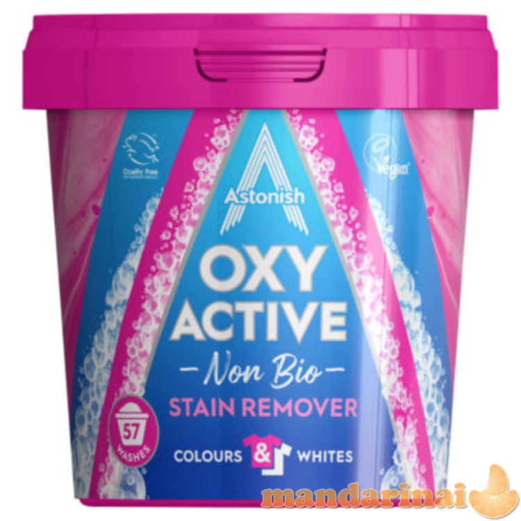 ASTONISH OXY ACTIVE universalus dėmių valiklis 1,25 kg