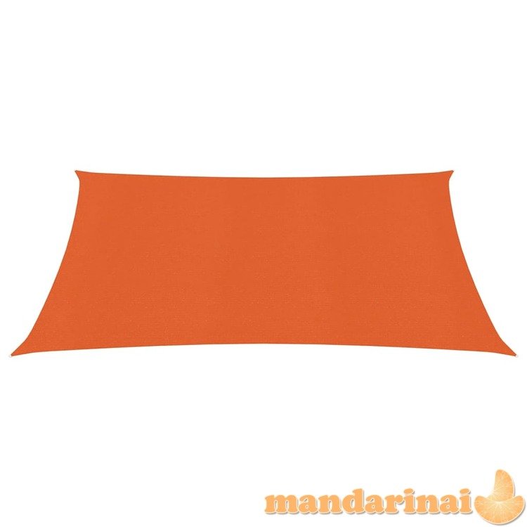 Burė nuo saulės, oranžinė, 4x4m, hdpe, 160g/m², kvadratinė