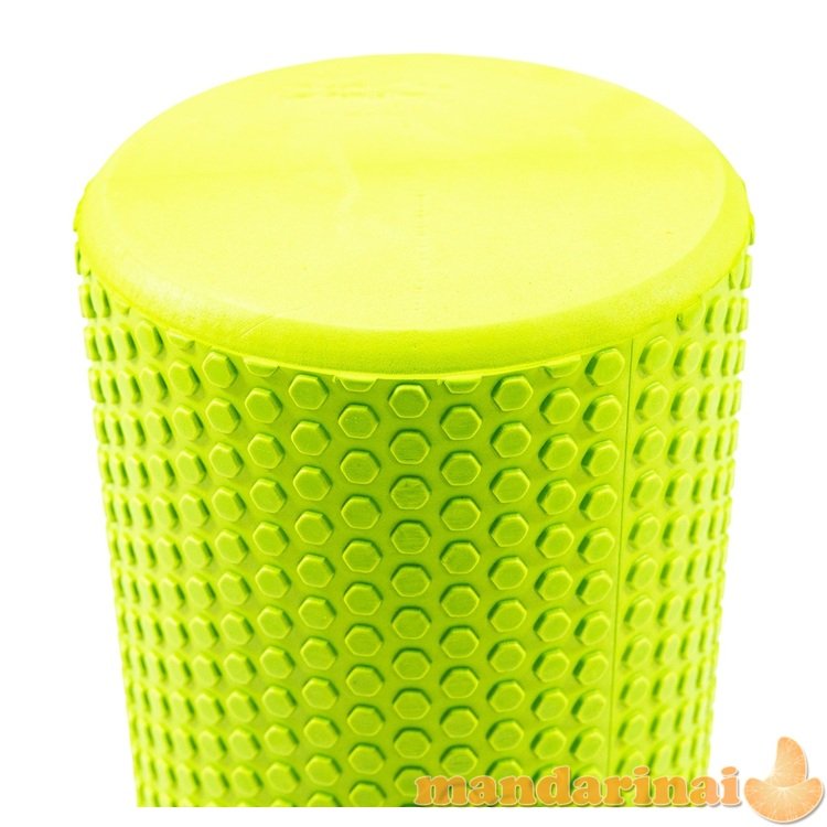 Masažinis jogos volas SANRO Foam roll 30*15cm Salotinis