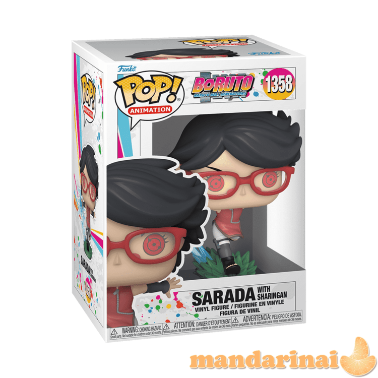 FUNKO POP! Vinilinė figūrėlė: Boruto- Sarada w/Sharingan