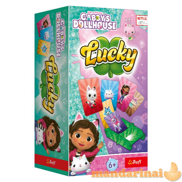 TREFL GABBY´S DOLLHOUSE Žaidimas „Lucky: Gabby’s Dollhouse“,