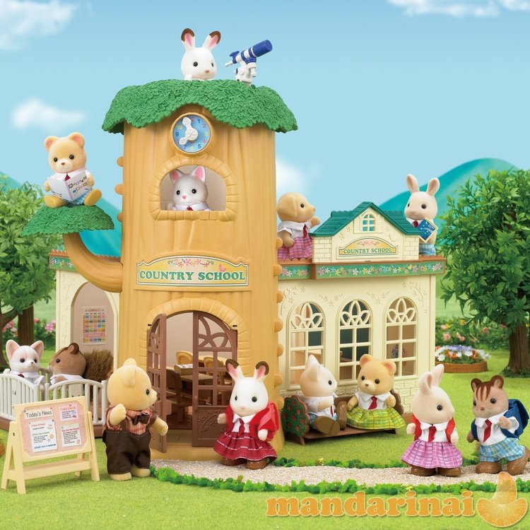 SYLVANIAN FAMILIES Mokykla medyje