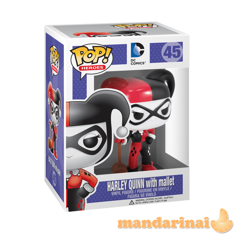 FUNKO POP! Vinilinė figūrėlė: DC - Harley Quinn w/ Mallet