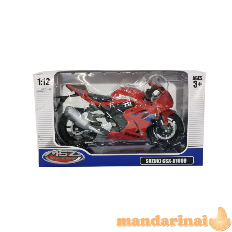 MSZ Motociklas SUZUKI GSR-R1000, 1:12