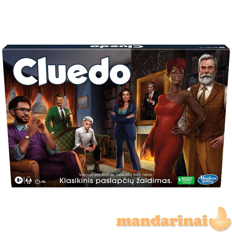 CLUEDO Klasikinis paslačių žaidimas, lietuvių k.