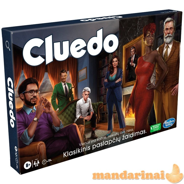 CLUEDO Klasikinis paslačių žaidimas, lietuvių k.