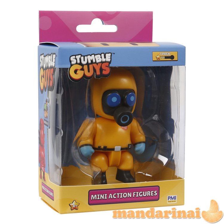 STUMBLE GUYS Mini veiksmo figūrėlė, 8 cm