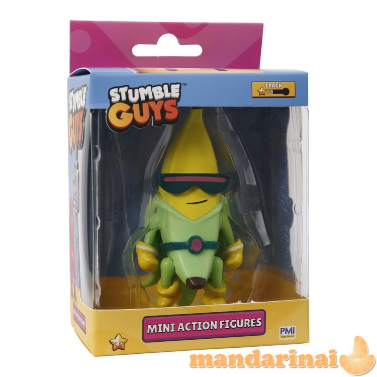 STUMBLE GUYS Mini veiksmo figūrėlė, 8 cm