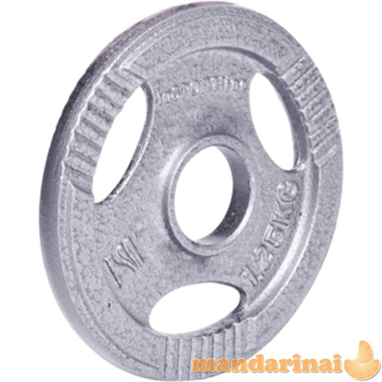 Plieninis svoris grifui 30mm inSPORTline Hamerton 1.25kg