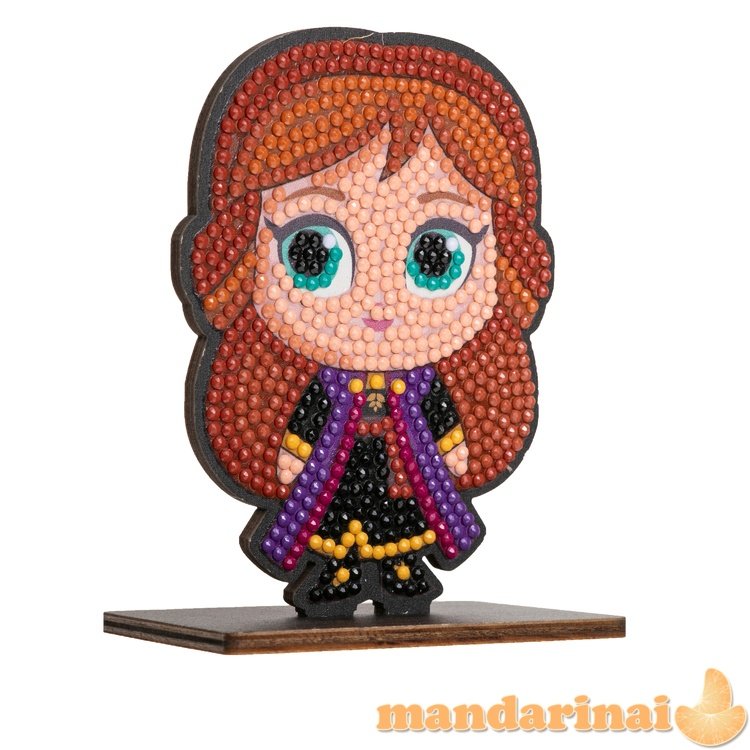 DISNEY FROZEN Piešimo deimantais rinkinys „Anna“