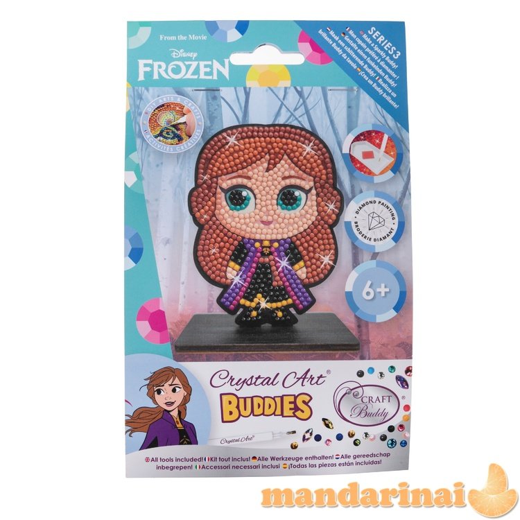 DISNEY FROZEN Piešimo deimantais rinkinys „Anna“